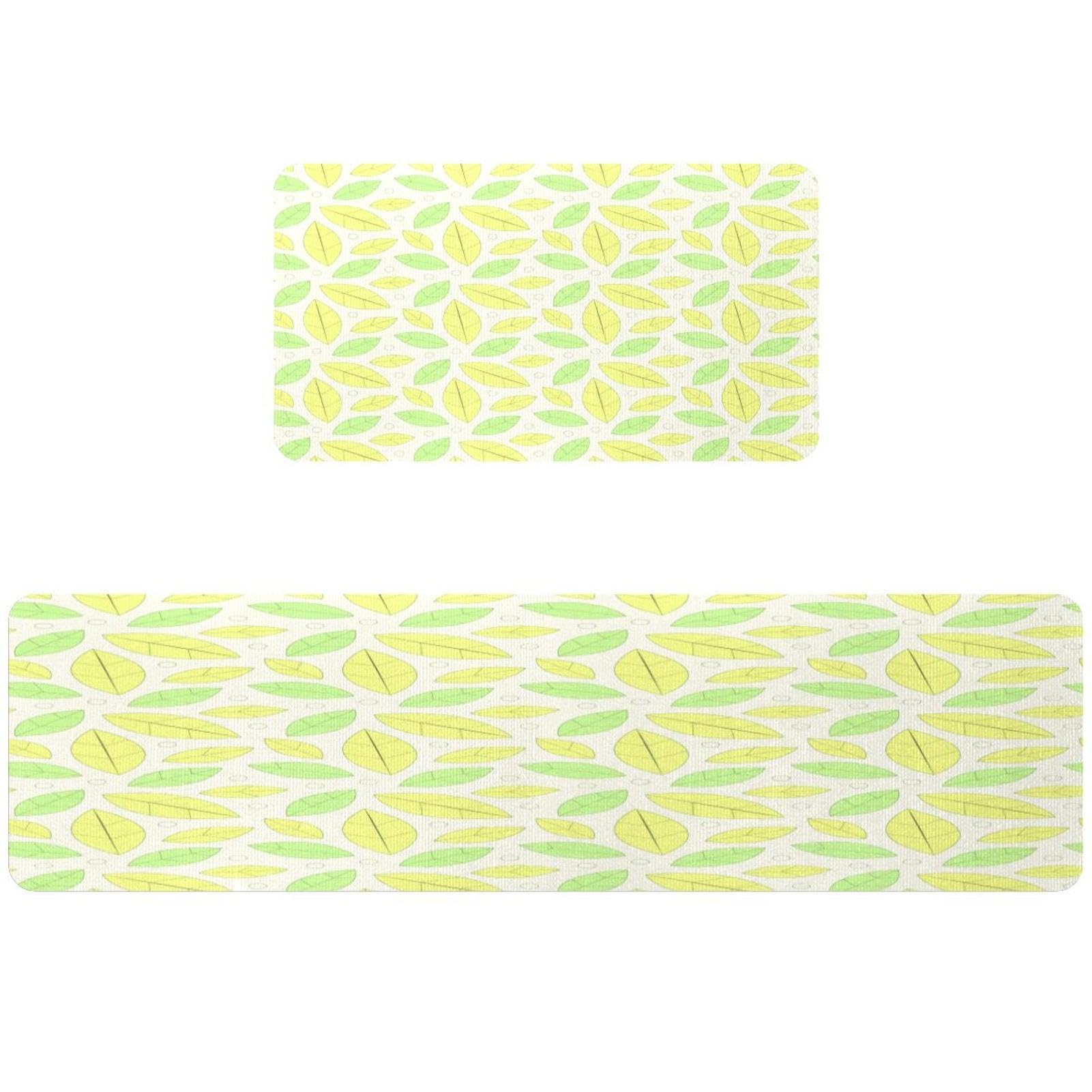 Alfombra de cocina absorbente y lavable VAPOKF set de dos alfombrillas antideslizantes