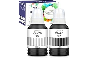 Genuine Canon GI-26 Black Ink Bottles