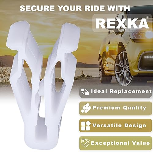 Miniatura 4 de Rexka - Juego de 50 pinzas para panel de recortes y consola de salpicadero para Hyundai Kia 84747-2L000 Accent Azera Elantra Sonata Tucson Volster