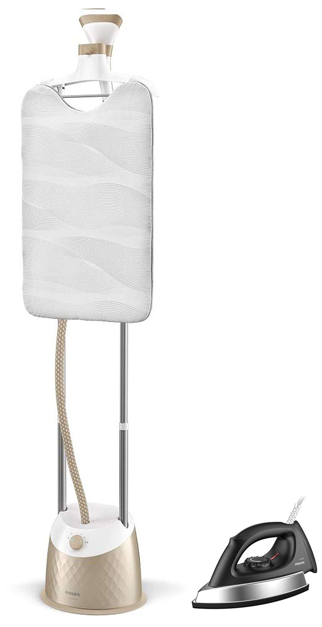 Buy Philips EasyTouch Plus Garment Steamer GC523/605 steam Settings