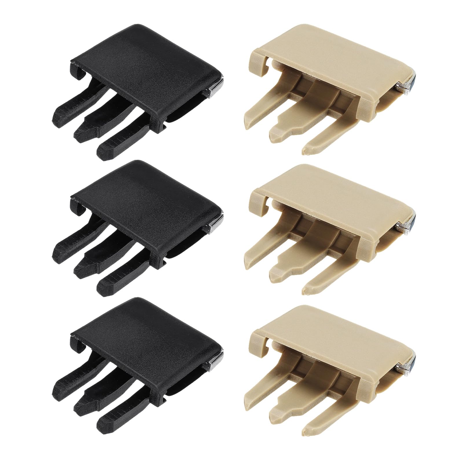 6PCS AC Vent Clip Slider, Car AC Vent Accessories for Airflow Control, AC Vent Clip for Car with, Precise Climate Control in Vehicles, Beige and Black Colors-image-13