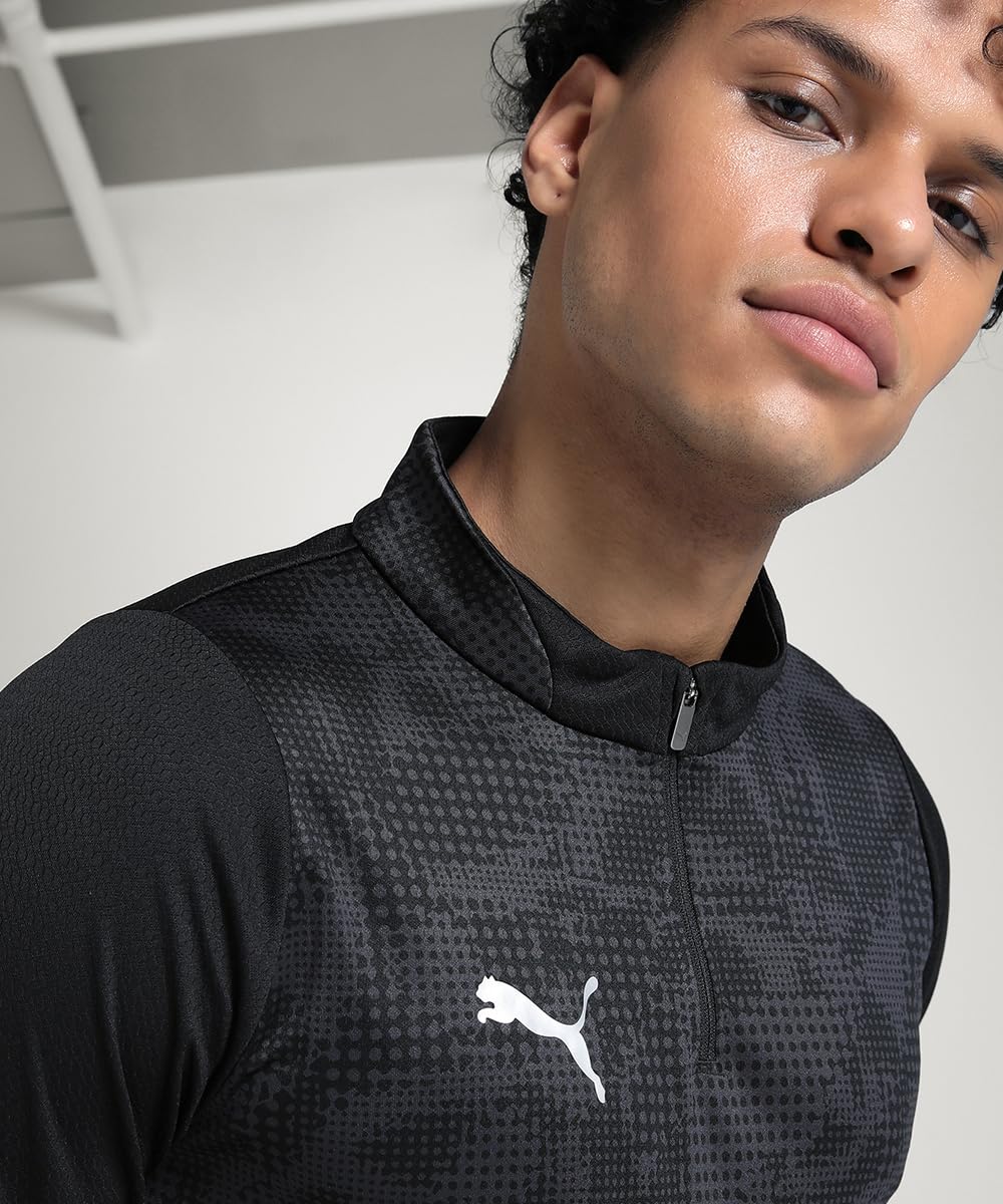 Puma Teamcup Training 1/4 Zip Top Parte Superior Ajustada Hombre (Pack de 1)