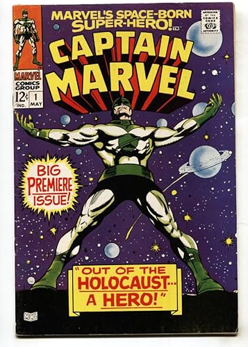 CAPTAIN MARVEL #1--1968--1st issue--MARVEL--comic book