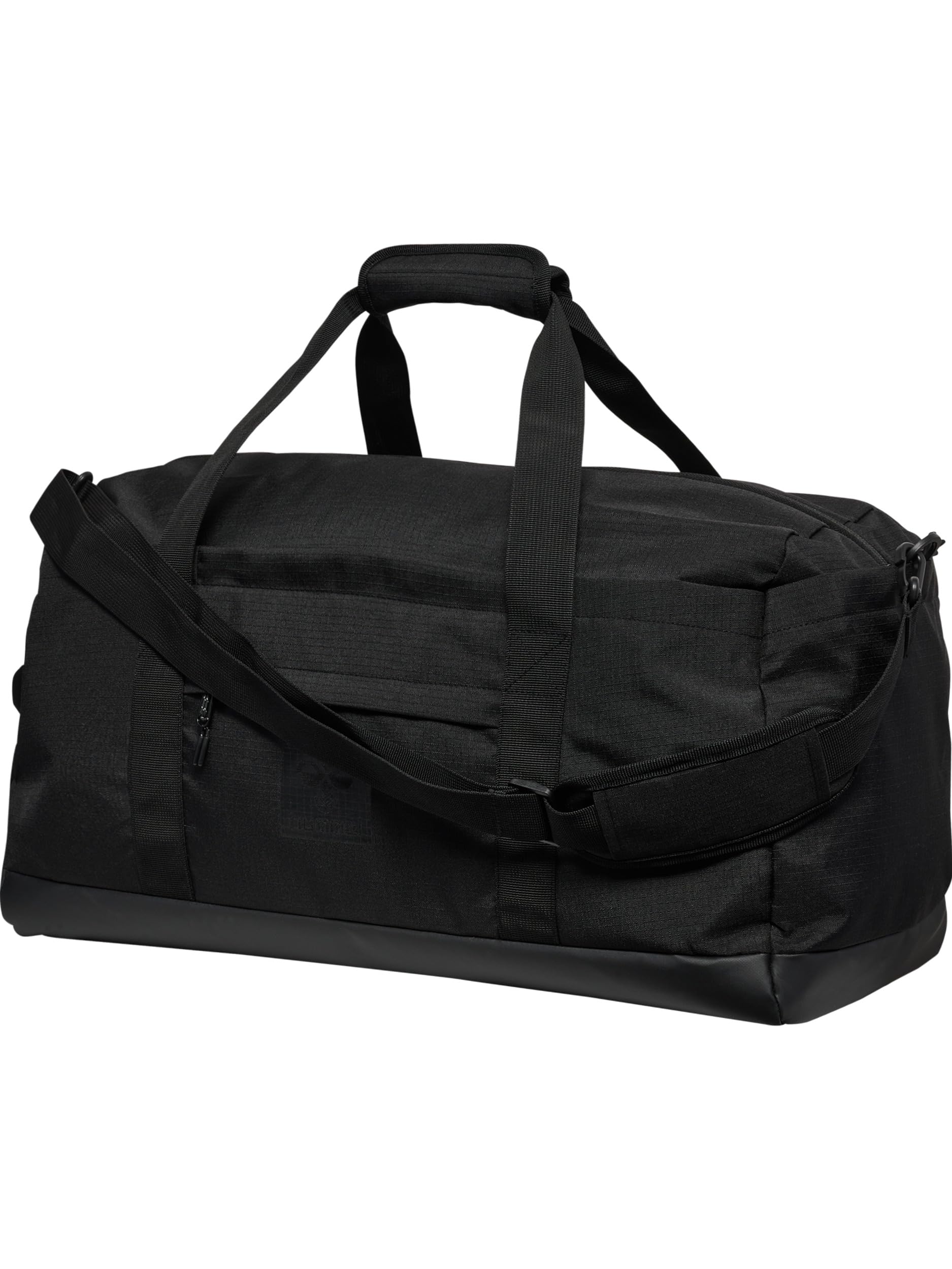 hummel Unisex Travel Duffel Bag, Black, One Size