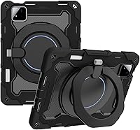 Vista 21 de Funda para Xiaomi Pad 5 de 11.0 pulgadas, PC + silicona de 3 capas Combo Armor Heavy Duty Cubierta a prueba de golpes para Xiaomi Pad 5 Pro 5G