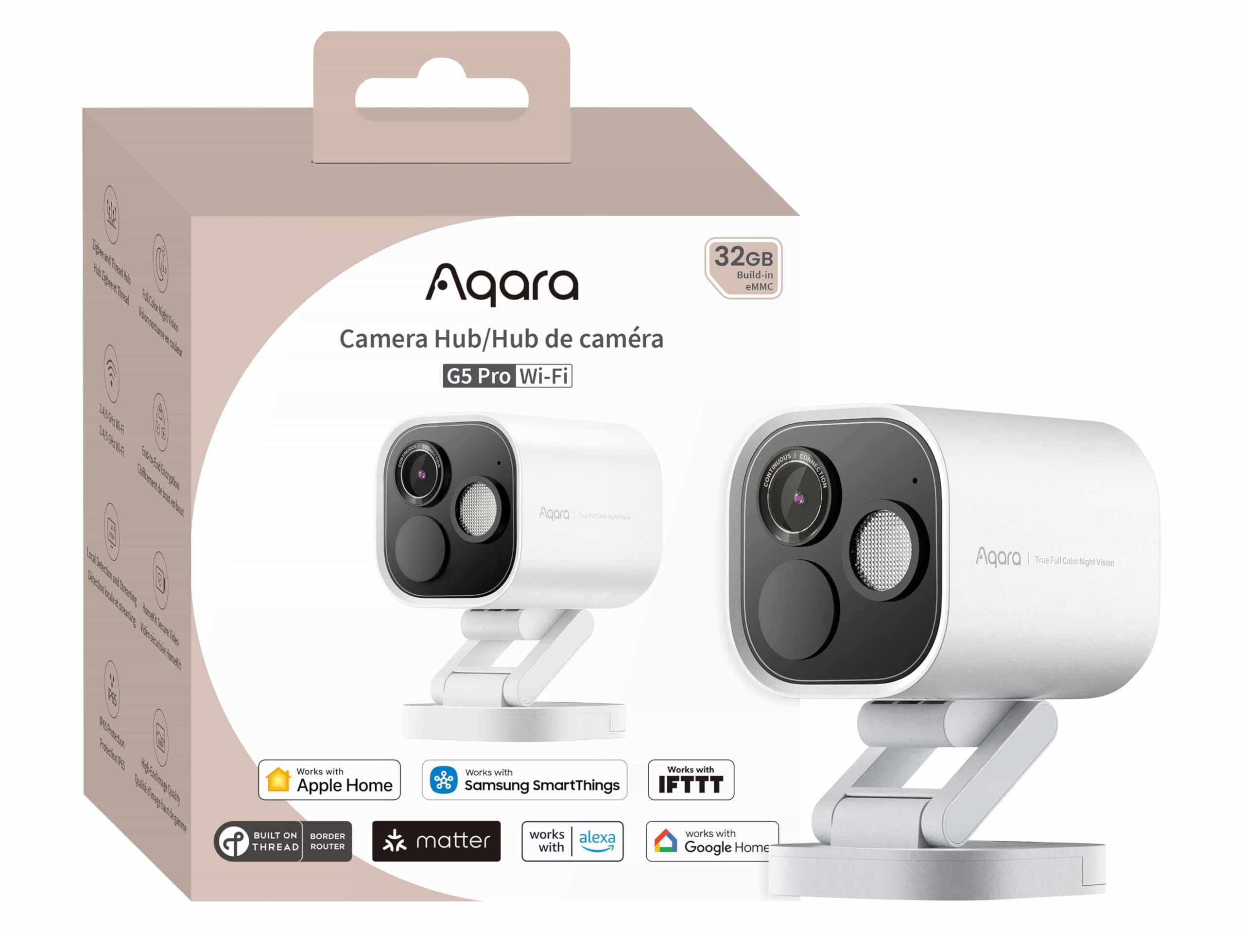 Aqara Hub G5 Pro WiFi White CH-C07DW — Amazon image 2
