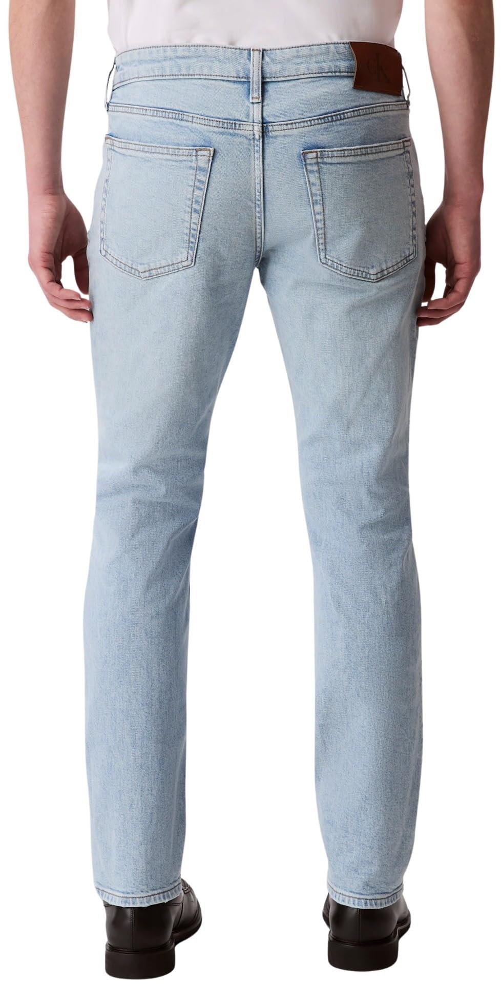 Calvin Klein Slim Marbled Beacon Jean Regen Lv04rb736g - Dżins Mężczyźni