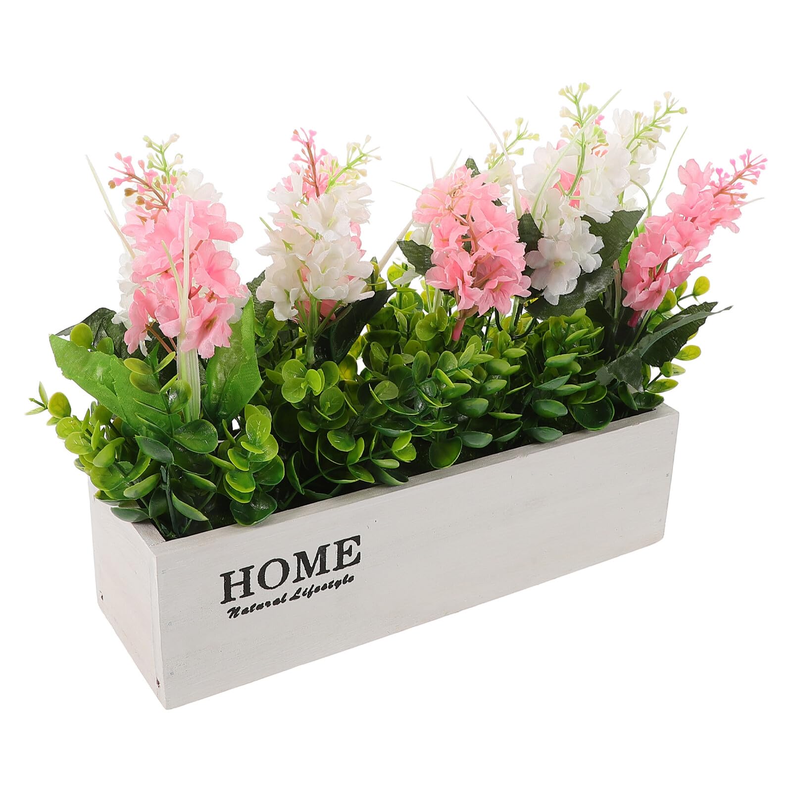Jacinthe artificielle mini plante de bureau sans entretien et fleurs artificielles d'intérieur