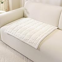 Vista 46 de Funda de sofá lavable para perros, funda de sofá modular suave y mullida en forma de L, protector grueso apto para mascotas, tapete para sofás
