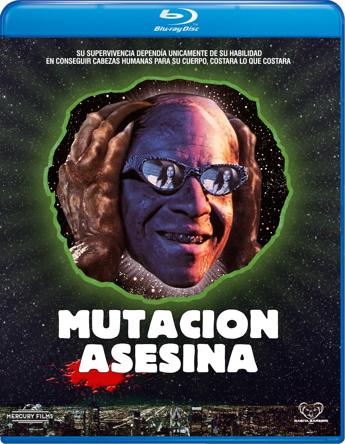 Mutación Asesina解决绝版旧磁带画质模糊问题 BluRay 1991 España coleccionismo