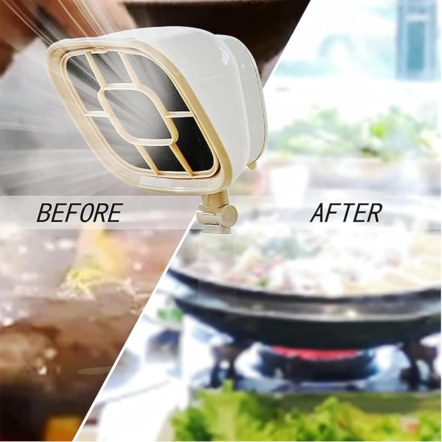 Mini Cappa Aspirante Da Tavolo - Portatile, Regolabile, Con Alimentazione USB Per Cucine Piccole - Foto 8