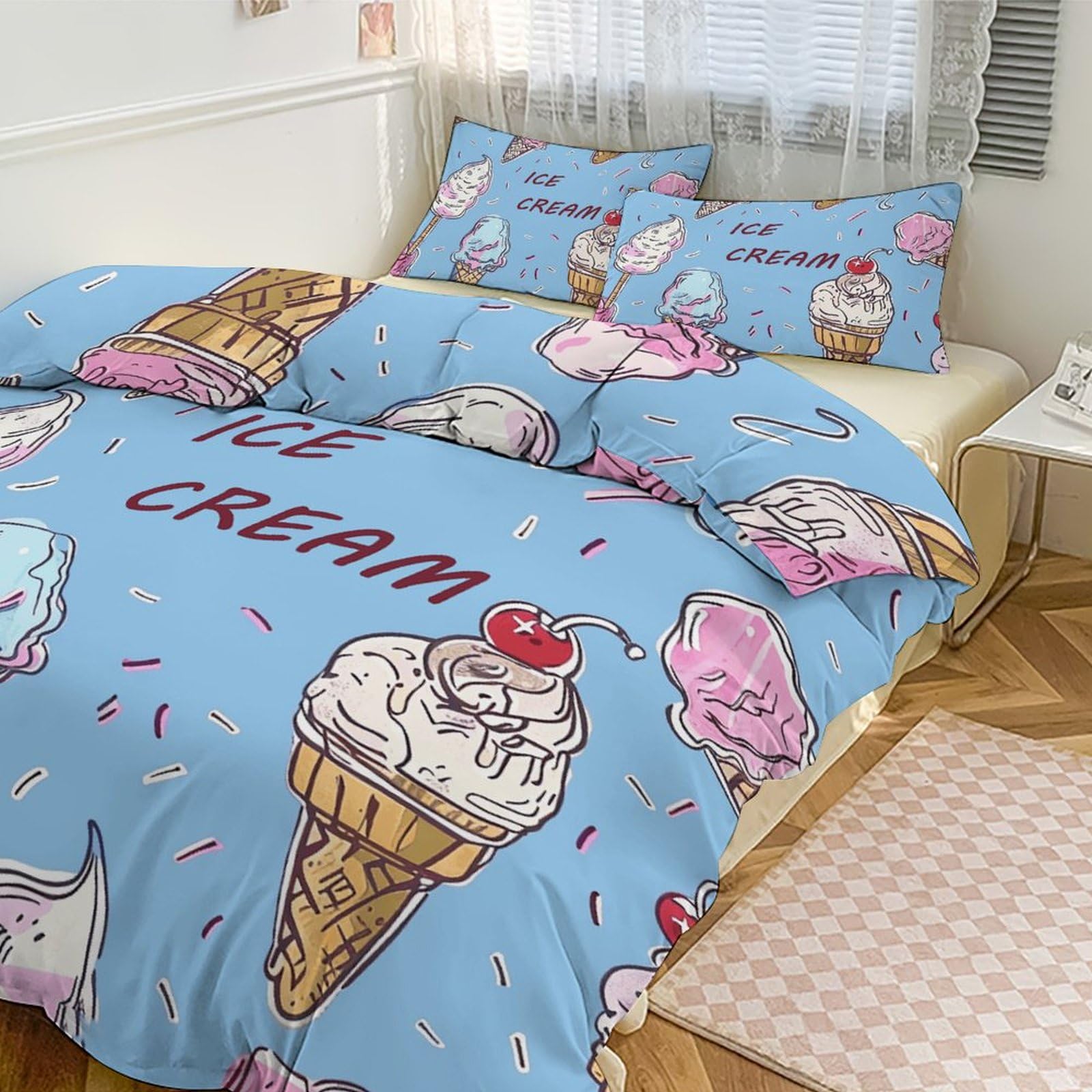 Parure de lit réversible pour transformer votre chambre en un cocon de douceur cosy