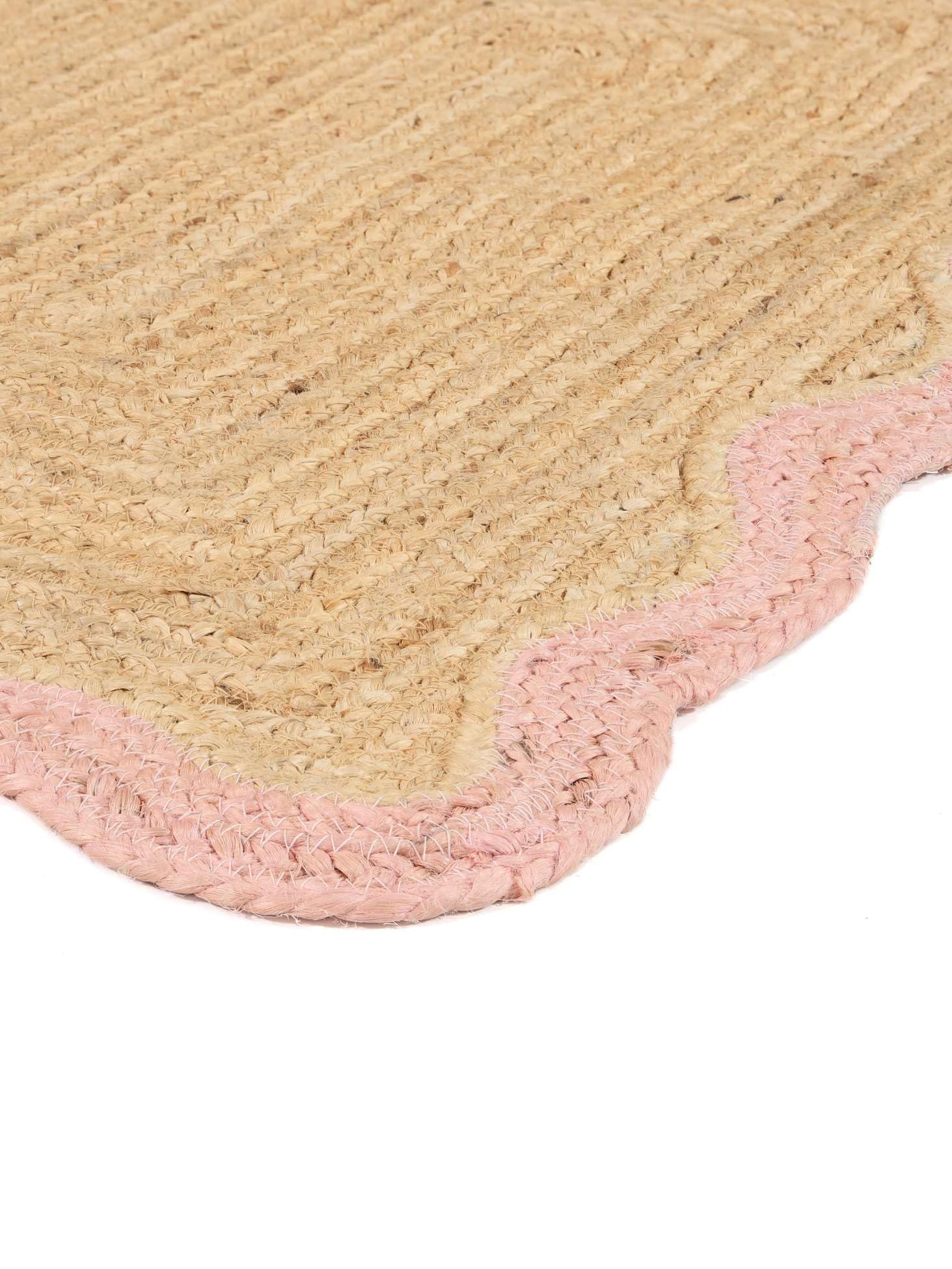 RugVista Sway Fußmatte, 60 x 90 cm, Beige/Rosa
