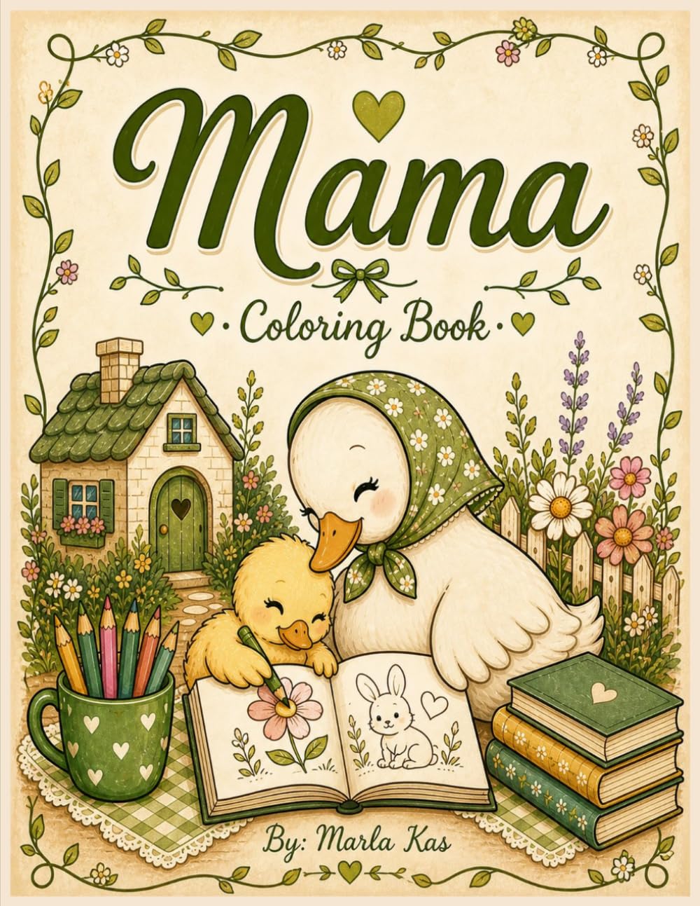 Mama Coloring Book: A Heartfelt Coloring Book Celebrating Mothers and Family