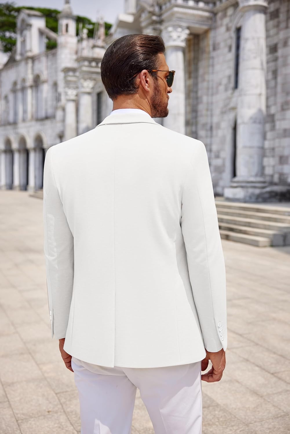 COOFANDY Men's Casual Knit Blazer Two Button Lightweight Sport Coats Suit Jacket