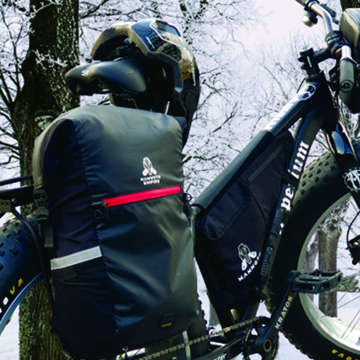 Mammoth Empire Bike Panniers Bike Rack Bag Pannier Bags for Bicycles Rear Rack Waterproof