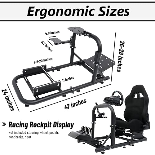 Miniatura 5 de Minneer G923 - Volante de carreras para cabina Pro Logitech G25 G27 G29 G920 simulador de carreras para cabina de juegos accesorios de videojuegos