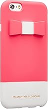 ELECOM iPhone6S iPhone6 シリコンケース for Girl リボン(ピンク) PM-A14SCG03