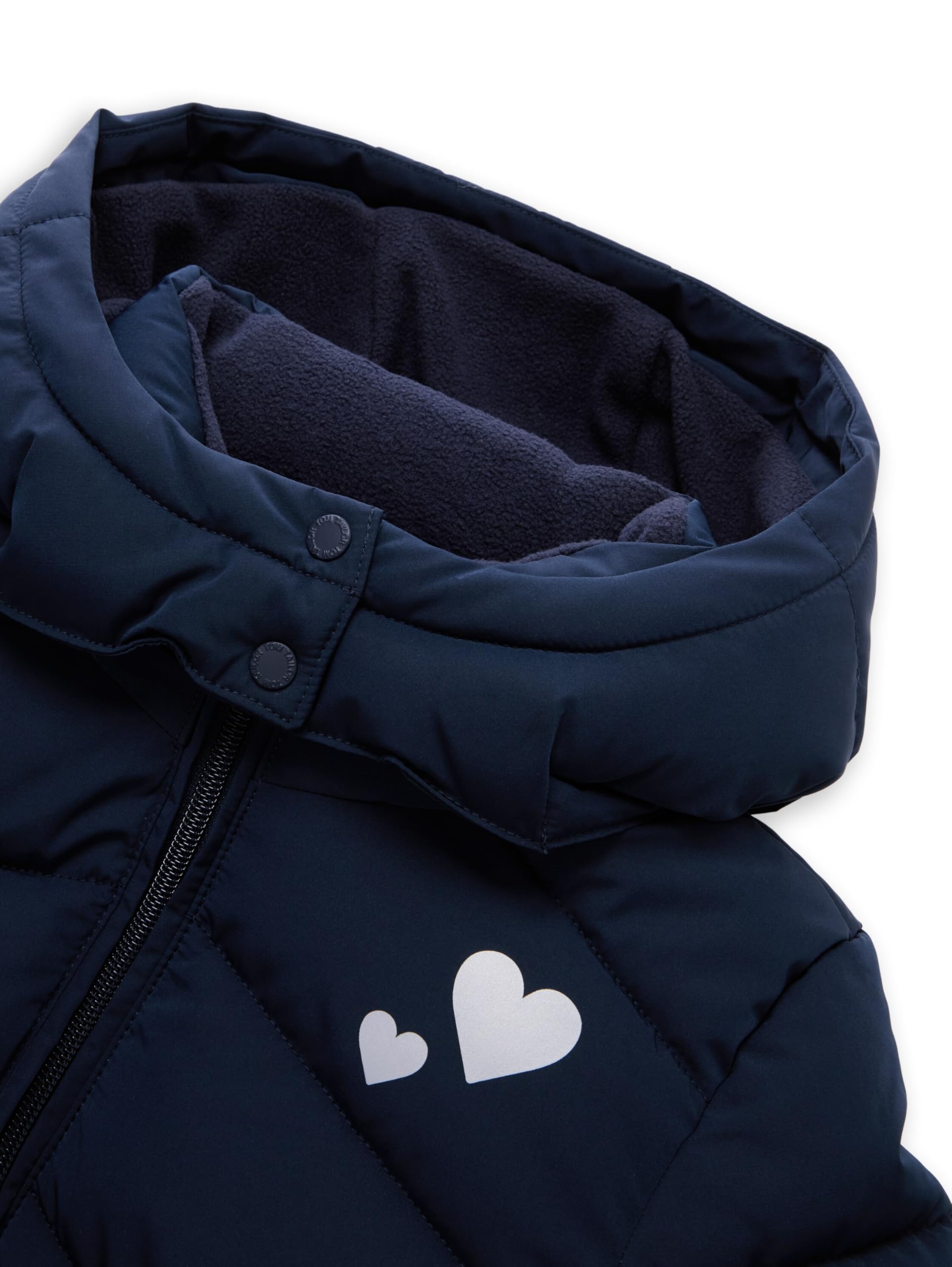 TOM TAILOR Mädchen 1047606 Kinder Puffer-Mantel mit Gürtel (1er Pack)
