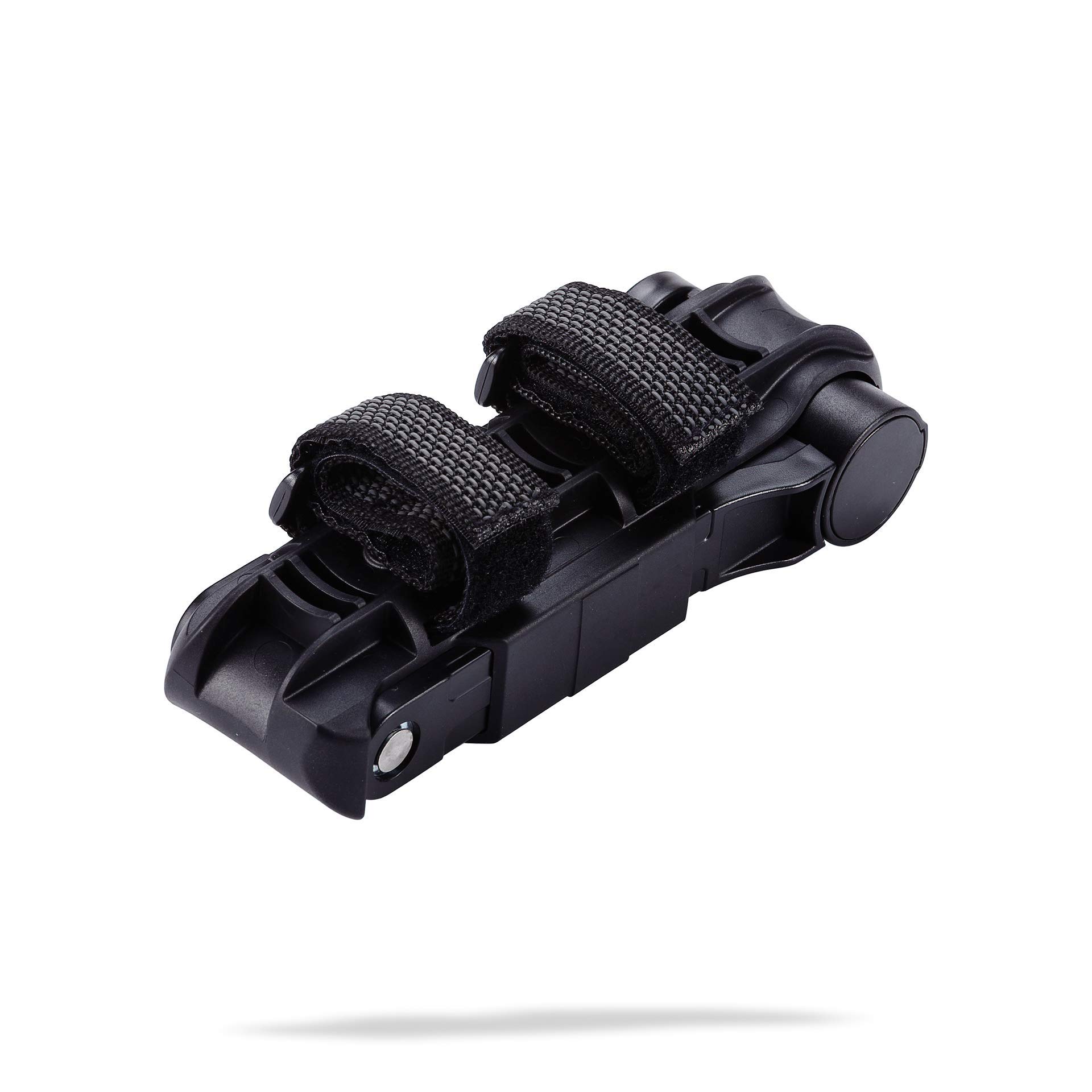BBB Cycling - Lucchetto per bicicletta antifurto pieghevole ad alta sicurezza con chiave - 7,5 mm x 70 cm in nero - Modello BBL-71