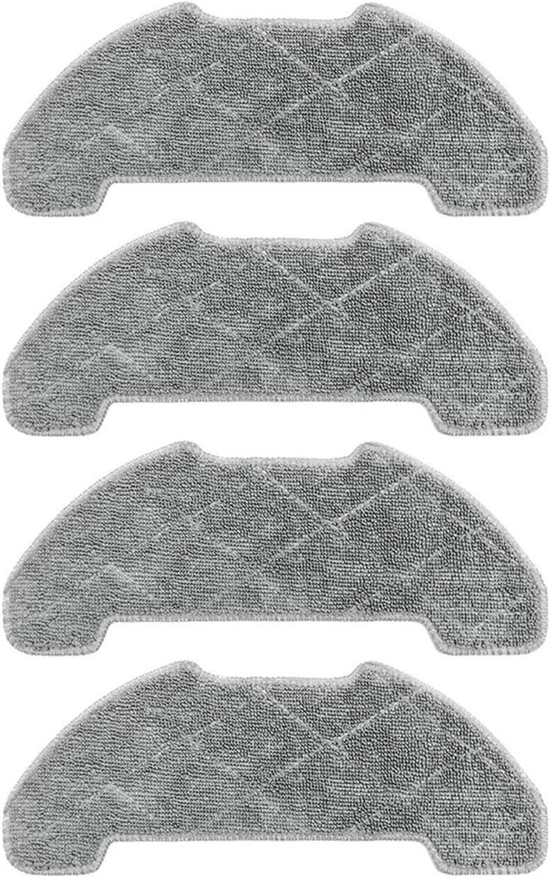 Assembly Mop Cloths,Compatible for AIRROBO P30,4PCS Vacuum Cleaner Parts