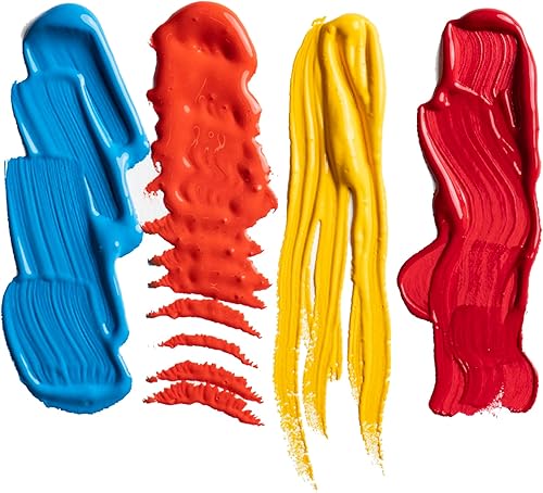 Miniatura 5 de MEEDEN Gouache - Juego de pintura no tóxica, 24 x 0.4 fl oz0.4 onzas, tubos de gouache a base de agua, pinturas para lienzo y papel, suministros de