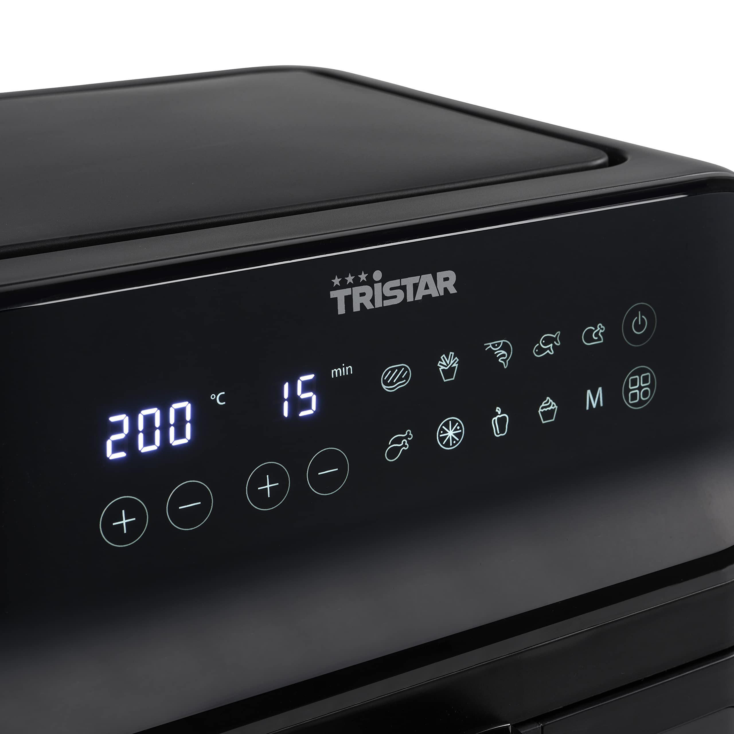 Freidora digital Tristar FR-9037-6,2 L - 1,5 kg de patatas fritas - Con ventanilla