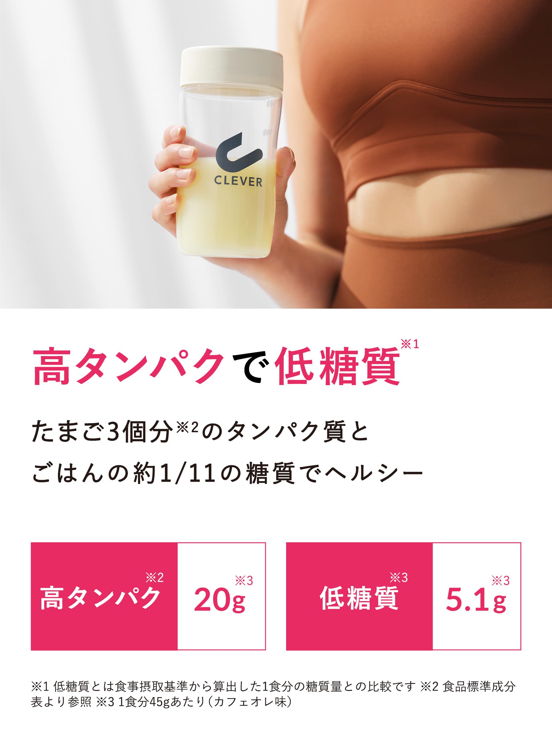 Amazon | クレバー ホエイプロテイン [WPI100%] ウエイトダウン カフェ 
