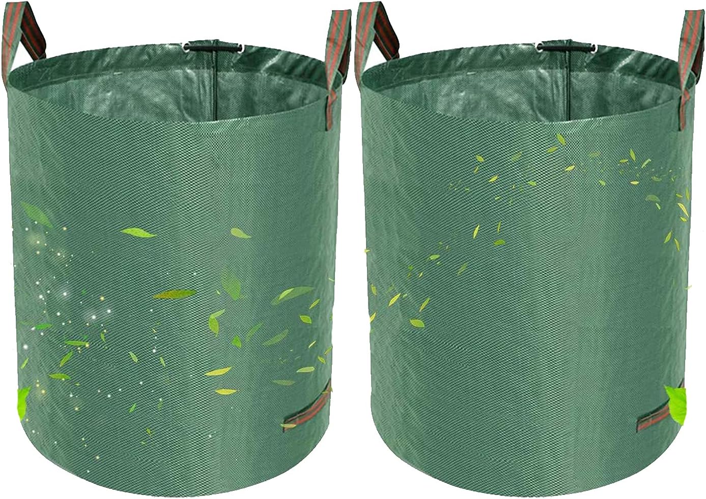 Joyhalo Gartenabfallsäcke 72 Gallonen - Wiederverwendbare Laubbeutel Mit Handschuhen