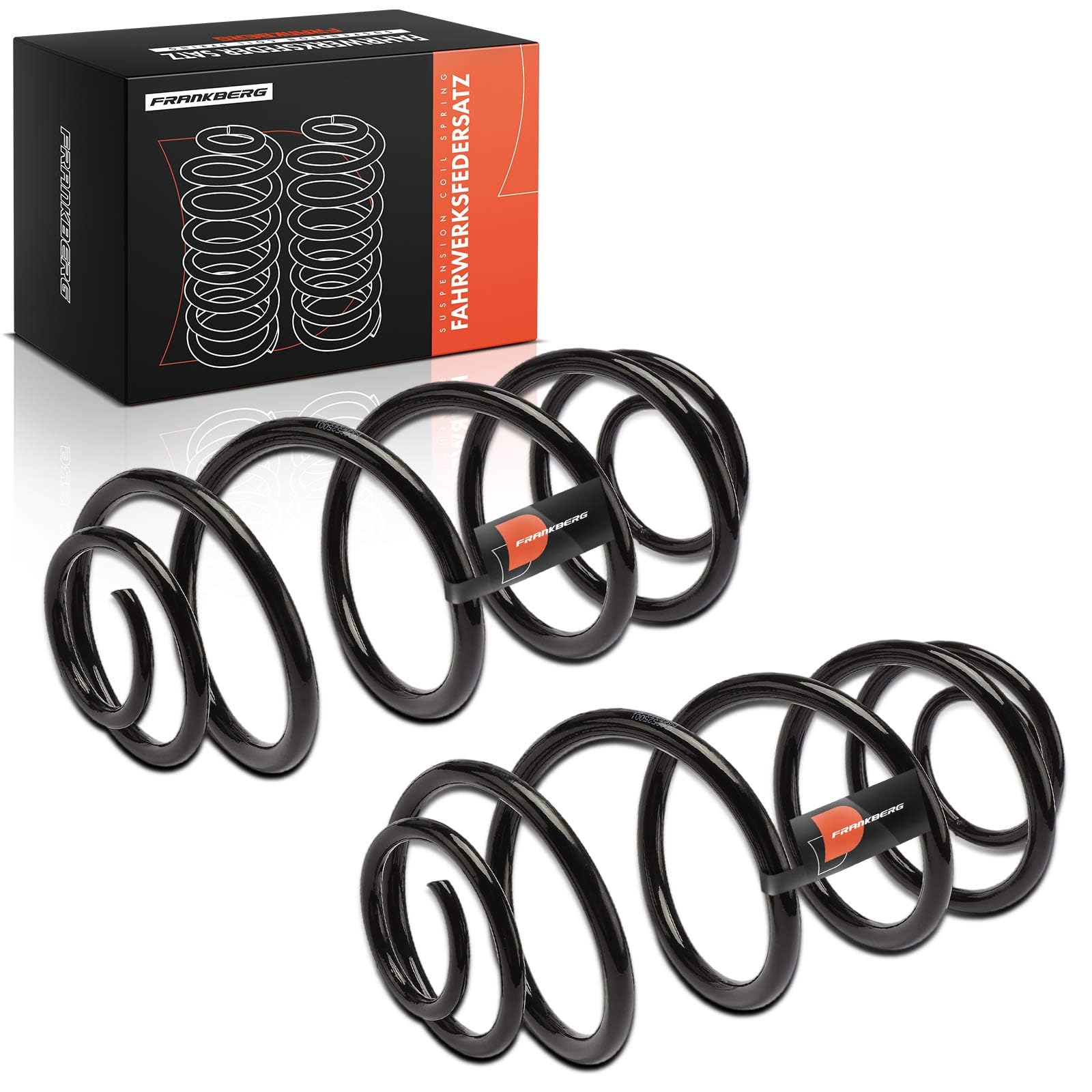 Frankberg 2x Ressort de suspension Arrière gauche Droite Compatible avec Classe V W447 2014-2025 Remplacer# A4473240700,4256928