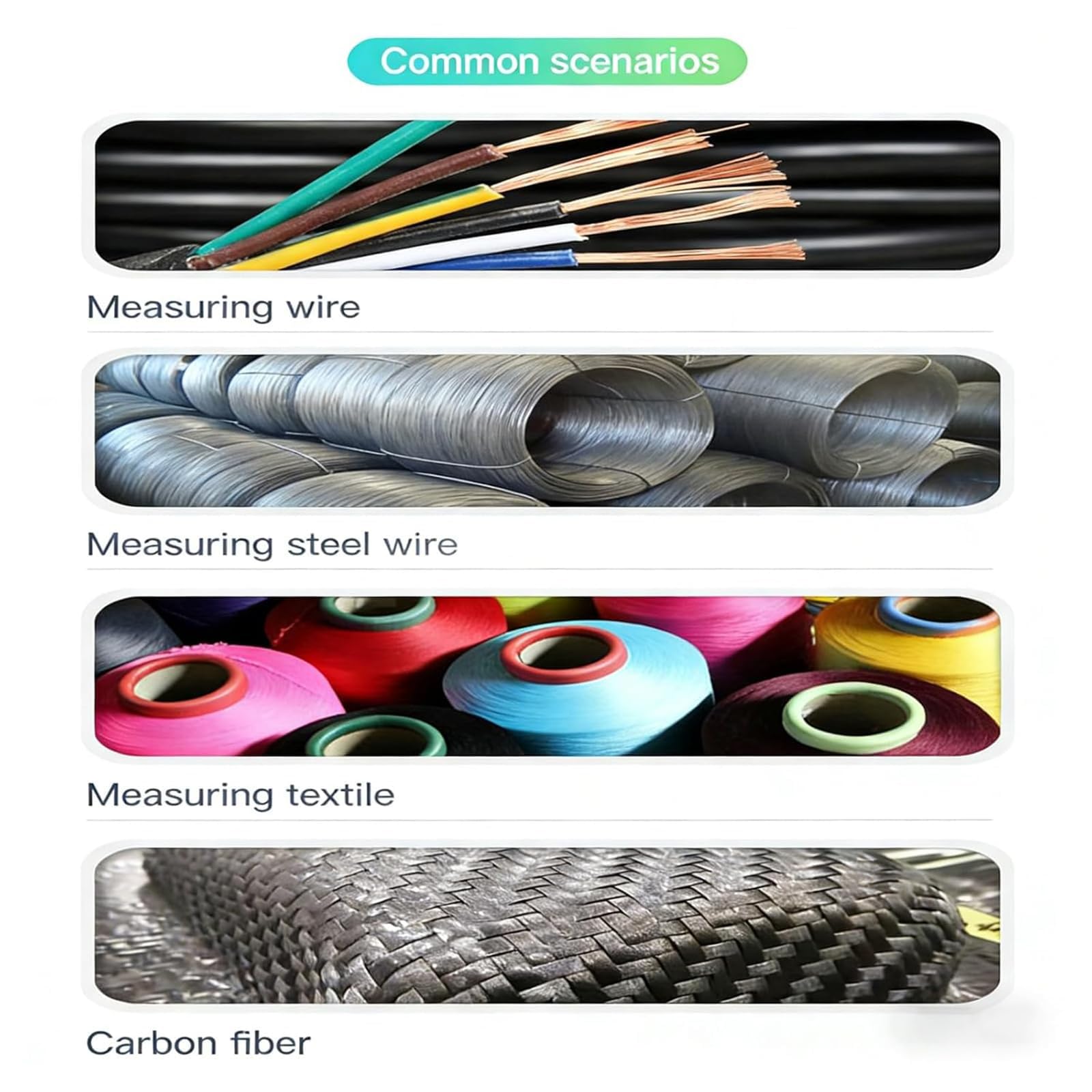 Medidor De Tensión Digital Portátil Con 3 Modos Y 6 Unidades De Medida | Medidor fuerza digital portátil Medidor tensión con comunicación USB Para cables, hilos, textiles y laboratorios