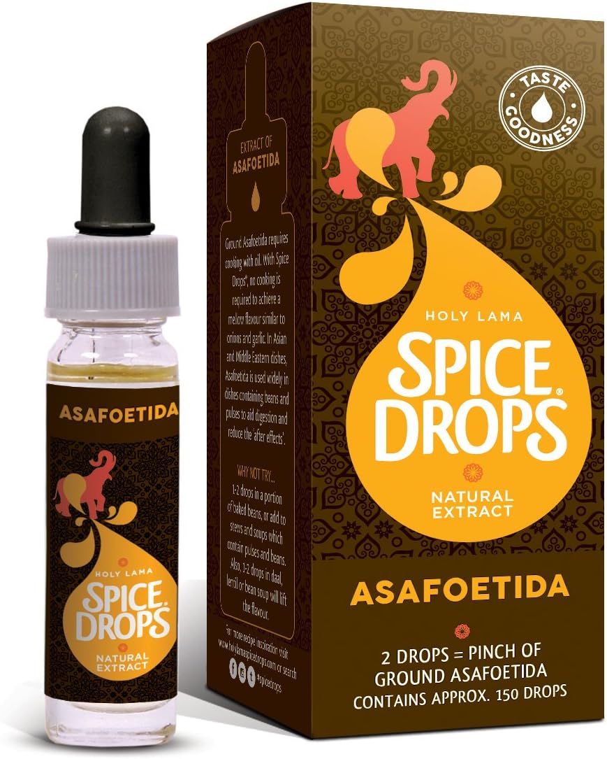 Spice Drops Natural Asafoetida Concentrated of Extract Raw Herbs Spices