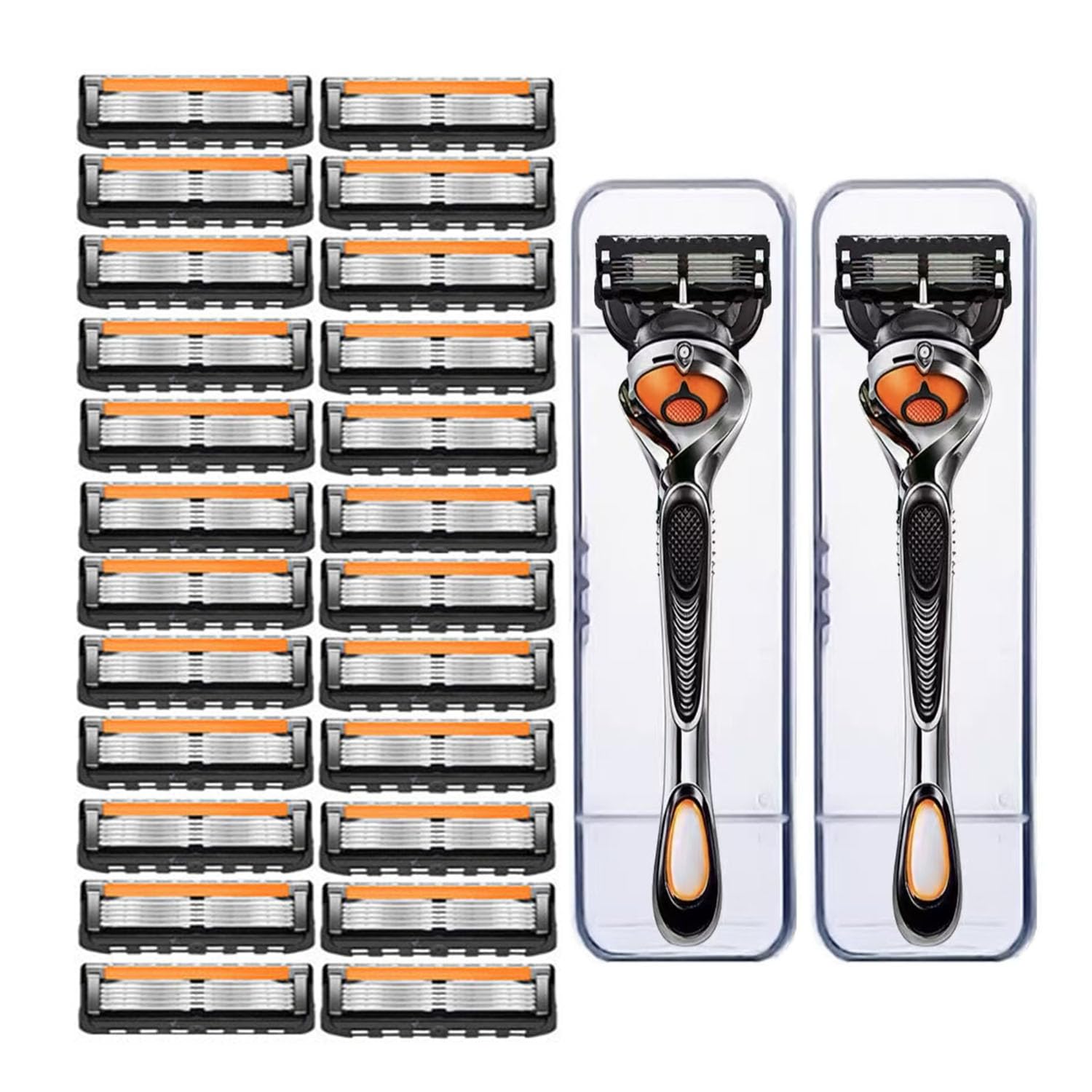 【未使用保管品】Broman SE Razor 片刃カミソリ Amazon.co.jp: 48-Piece Men's/Women Razor Blade Replacement Set