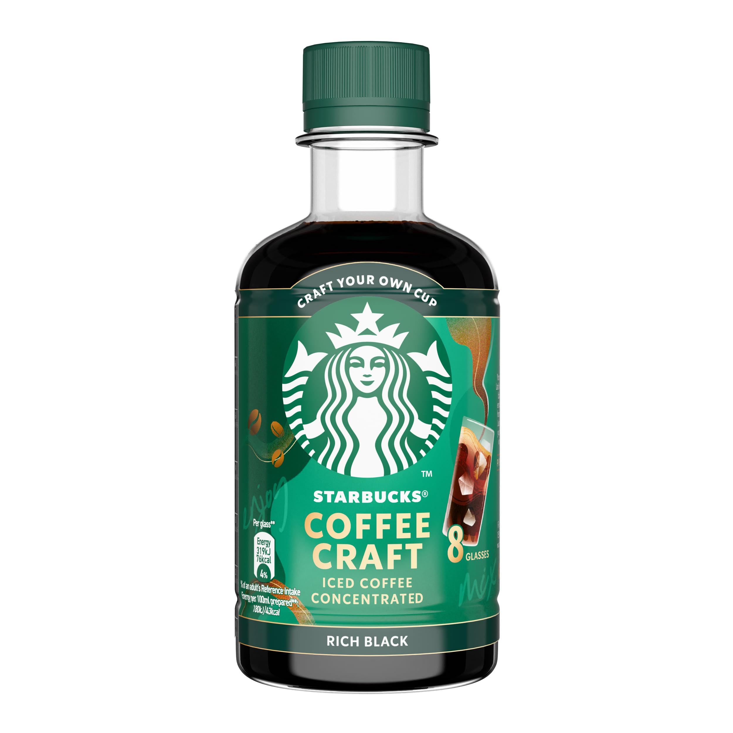STARBUCKS® Rich Black Iced Coffee Concentrated 260ml