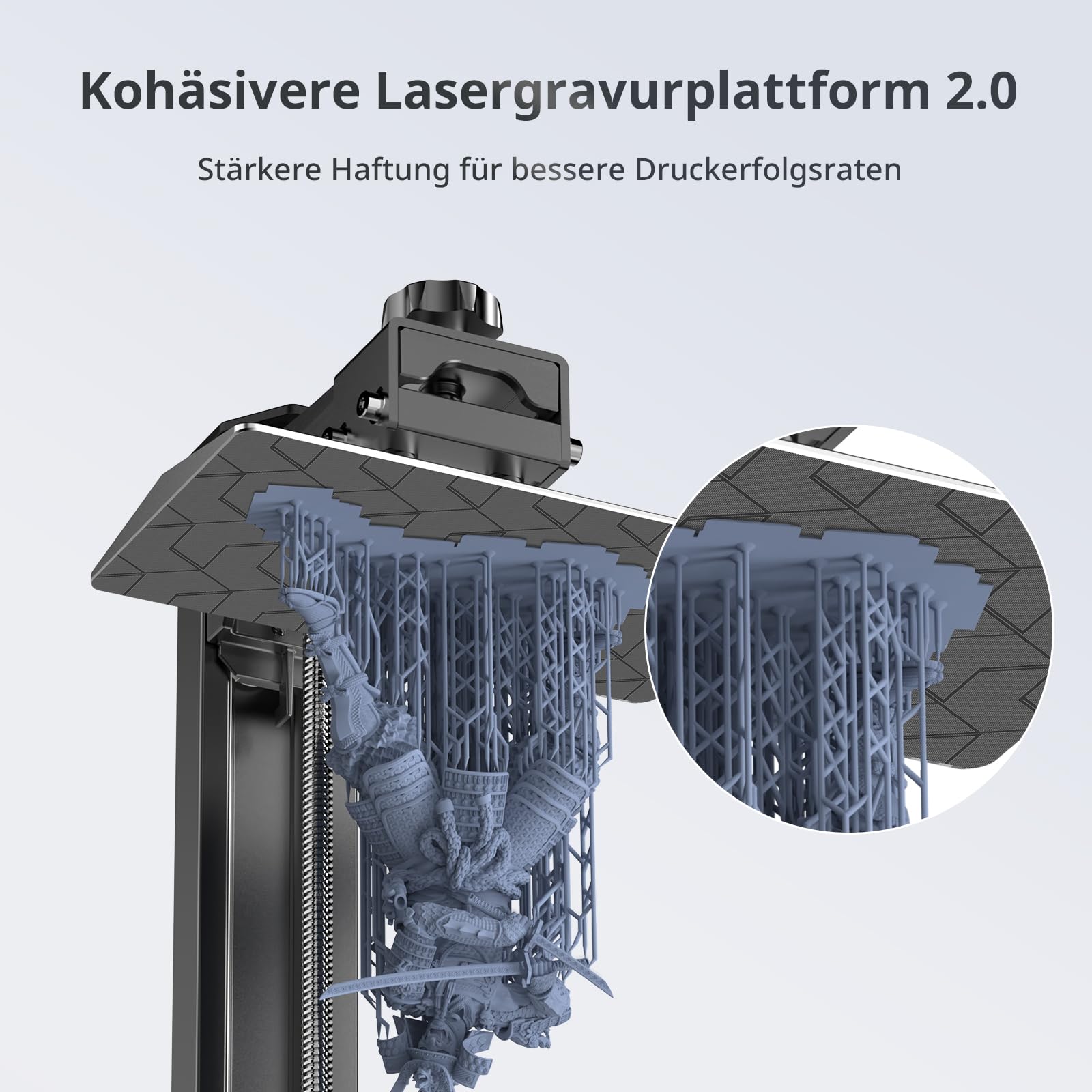 ANYCUBIC Photon Mono 4 10K Resin 3D Drucker, mit 7-Zoll-Monochrom-LCD-Bildschirm, Druckgeschwindigkeit 70 mm/h(High Speed Resin), LighTurbo Matrixlichtquelle, Druckgröße 153,4x87x165mm