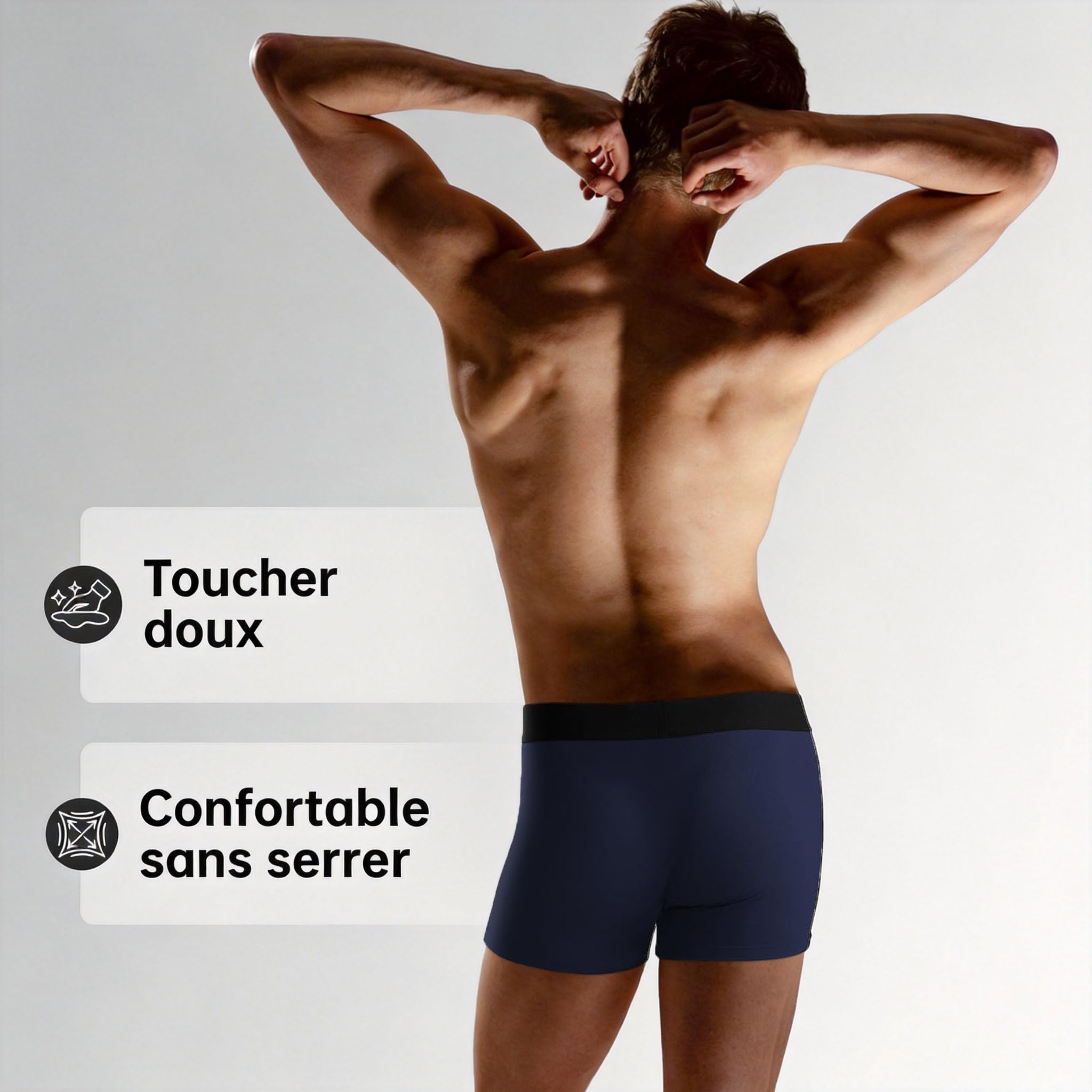 Smart Sir Boxer Homme Lot de 12, Coton Peigné Doux & Respirant | Confort Bien ajusté, Épouse les Formes, Caleçon homme, Sans Ourlets Qui Roulent, Calecon Homme, Sans Étiquettes Irritantes