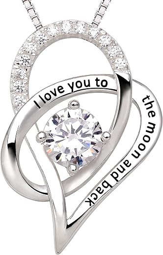 ALOV I Love You To The Moon and Back Necklace