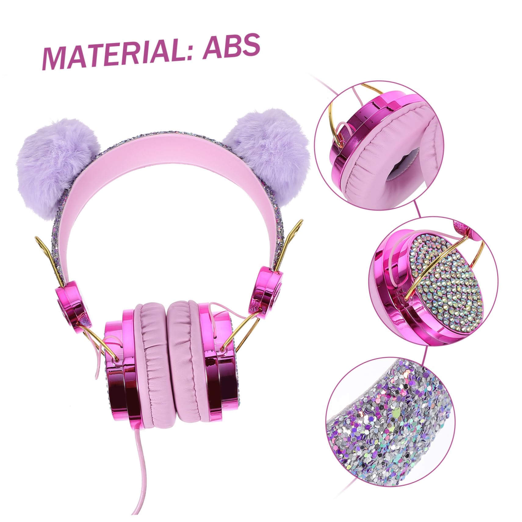 OSALADI 3 Auriculares con Cable para Niños con Control De Volumen para La Escuela.