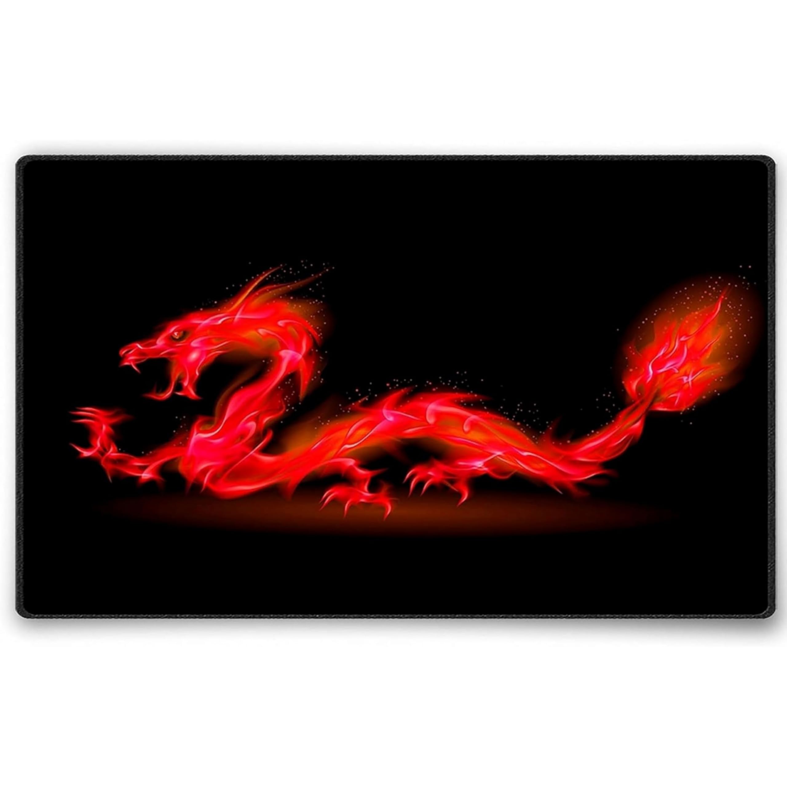 Silent Monsters Alfombrilla de ratón Ordenador XXL 900 x 400 mm, Mouse Pad Grande Tela, púrpura, Antideslizante y silenciosa, para Gaming, Oficina, Home Office, Lavable, Enrollable, Cosida — view 8