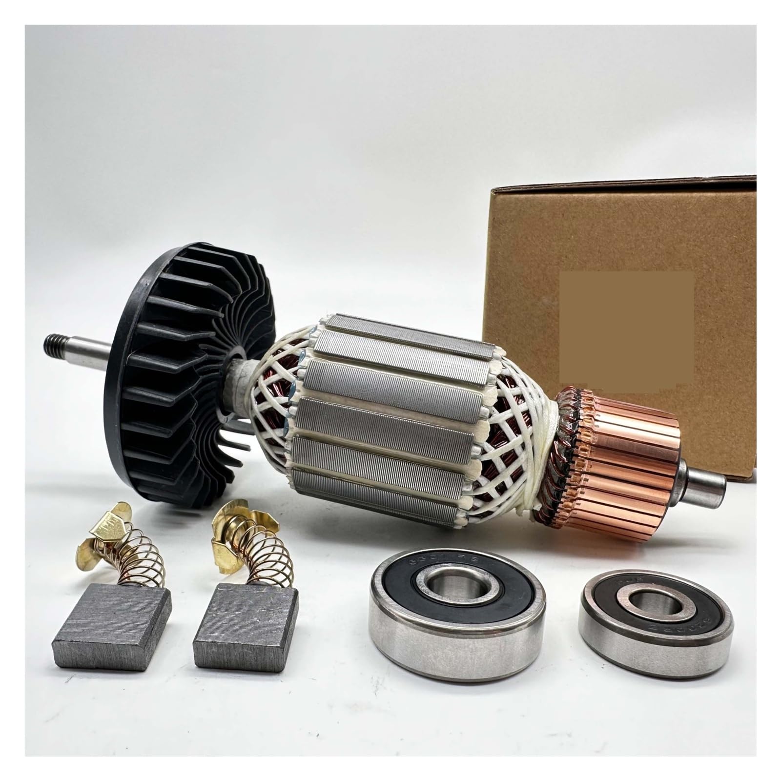 Piezas De Repuesto For Amoladora Angular De Campo, Estator, Rotor De Armadura, CA 220V 240V,(Compatible Con MAKITA GA7020 GA9020 GA7020S GA9020S MT900 518725-7)(Stator)