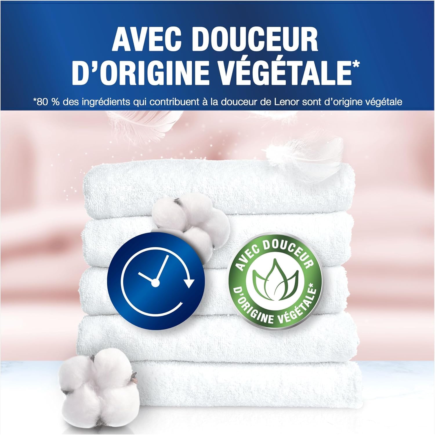 Lenor Professional Adoucissant Linge Liquide, 570 Lavages (3x3.8L), Peaux Sensibles, Fraîcheur et Douceur Irrésistible, Testé Dermatologiquement, Fabriqué en France