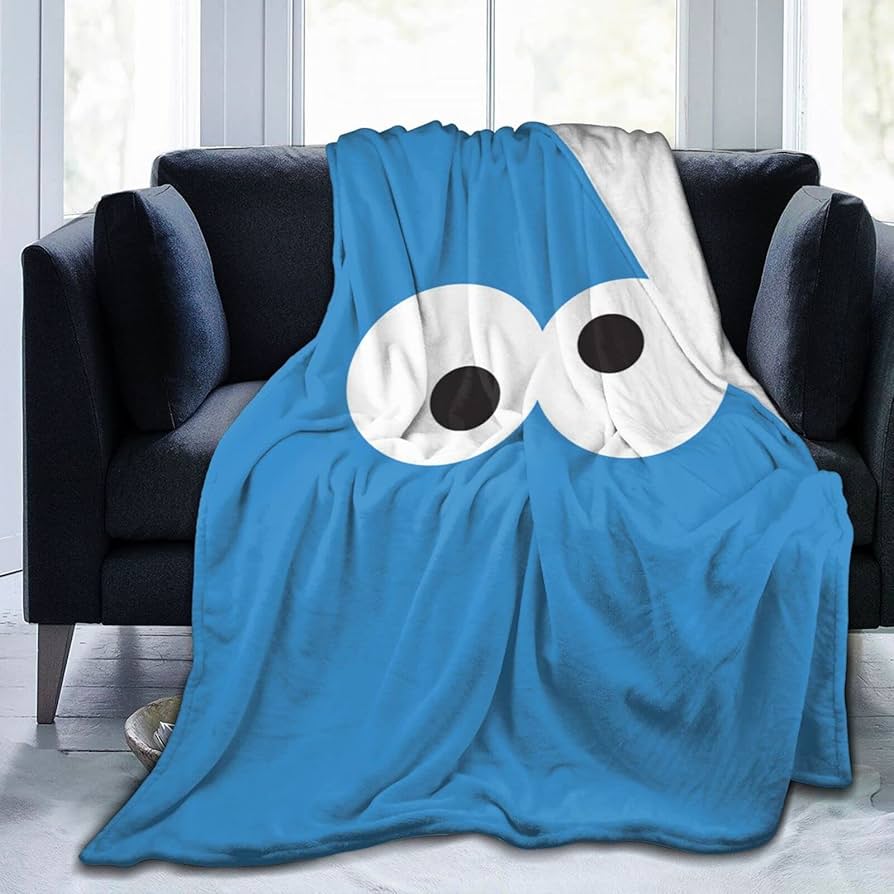 セサミストリート　セサミ　膝掛け　毛布　ブランケット　ヴィンテージ セサミストリート セサミ 膝掛け 毛布 ブランケット ヴィンテージ