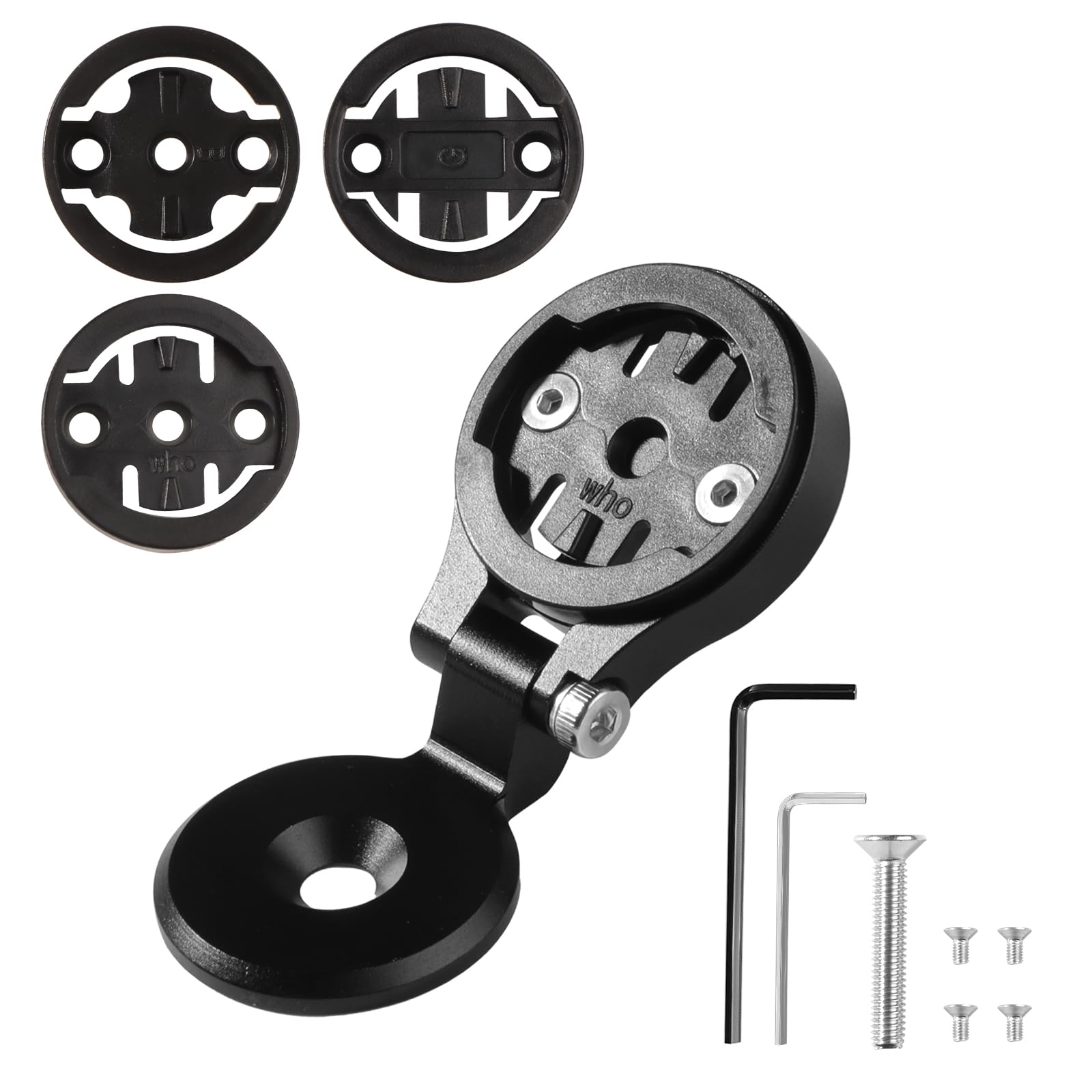Cestbon Support vélo pour Garmin Edge Wahoo Elemnt Combo Mount pour