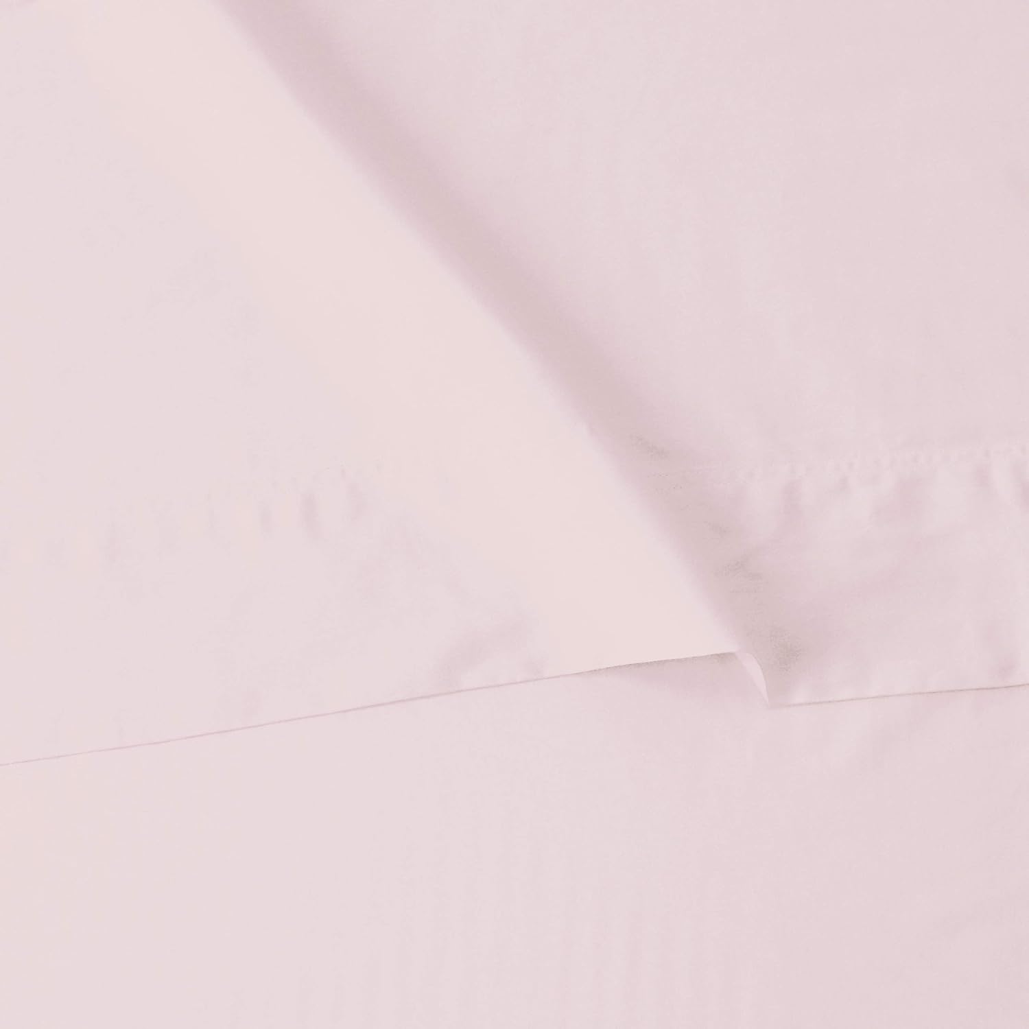 Amazon Basics Kids 100% Cotton Durable, Super Soft Sheet Set - 3 pieces,Twin, Peony Pink