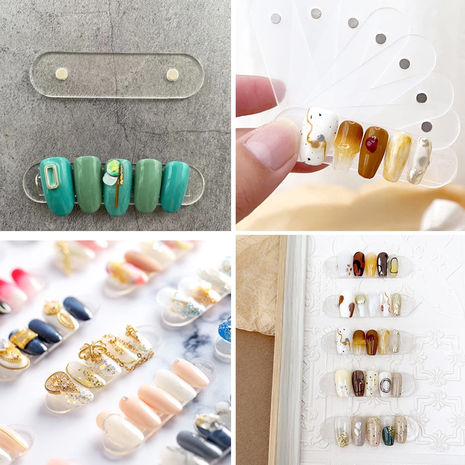 Amazon.co.jp: nalaina ネイルアートストリップ (10枚入り) ネイル