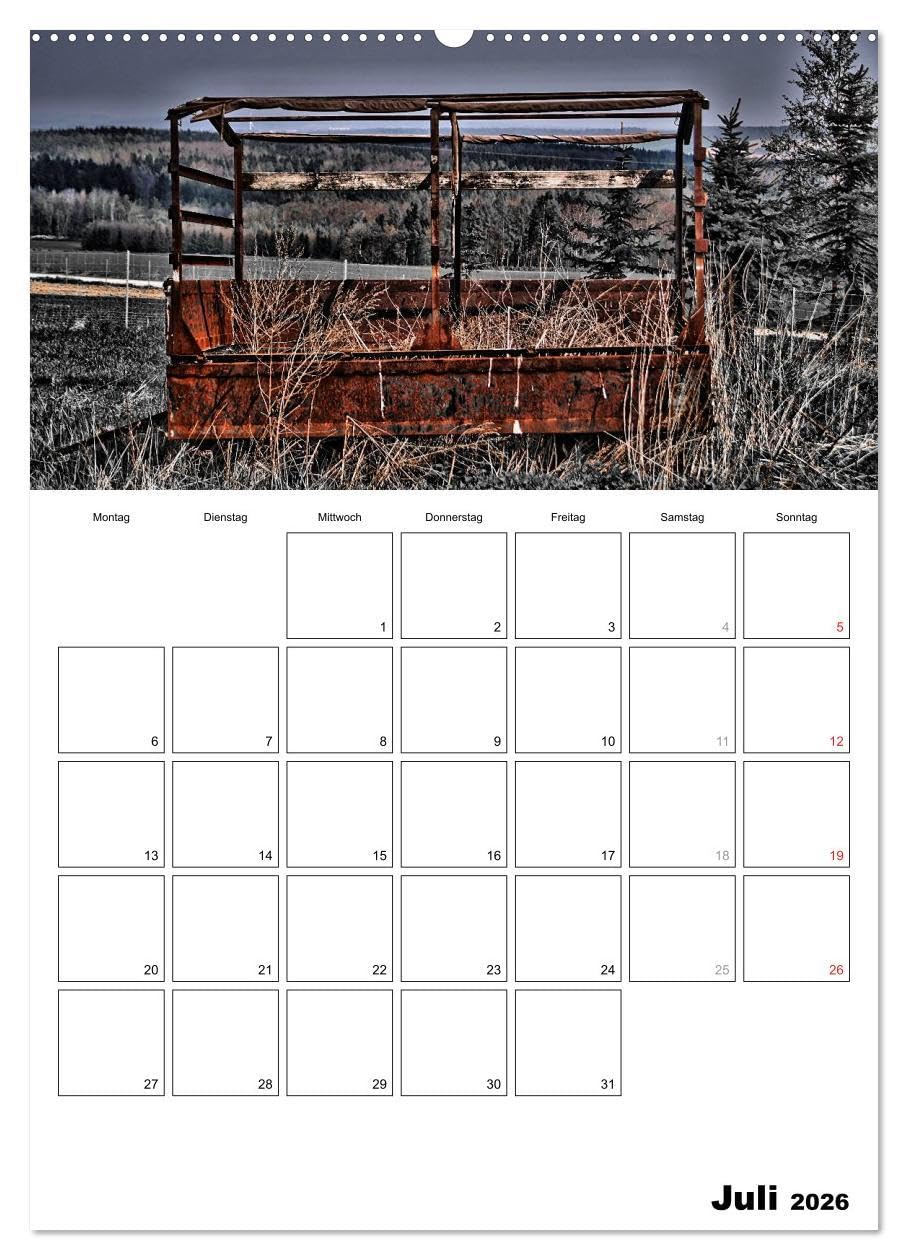 schwarz/weiß trifft farbe - DEIN TERMINKALENDER/Planer (hochwertiger Premium Wandkalender 2026 DIN A2 hoch), Kunstdruck in Hochglanz: Ein ... Fotos den besonderen Look (CALVENDO Natur)