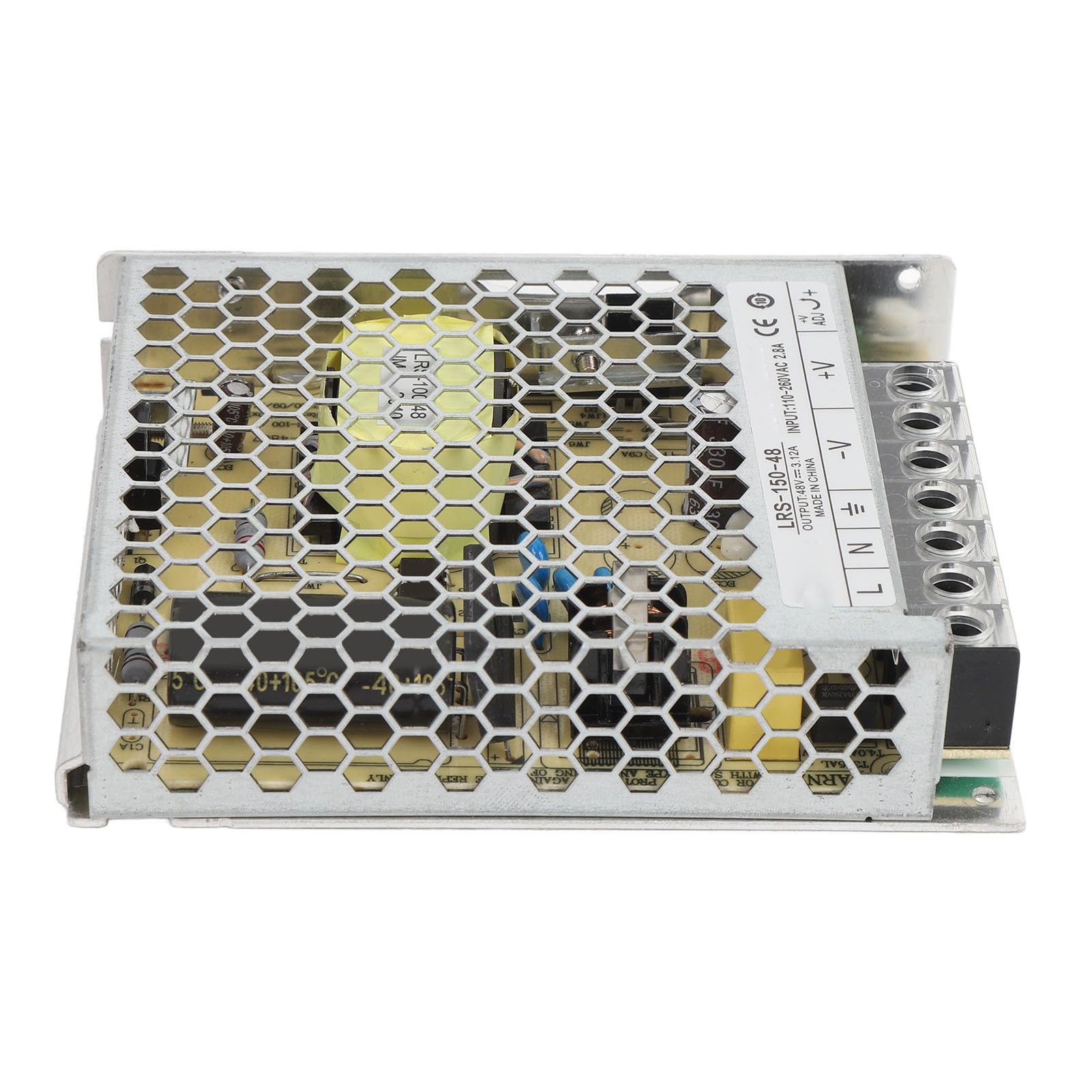 Aramox Adattatore per Iniettore POE, Materiale ABS, Iniettore Power Ethernet da 150 W con Protezione da Cortocircuito, Ideale per Reti Gigabit Ethernet e Mini Sistemi