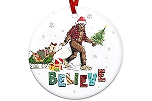 Sasquatch Ornaments for Christmas Tree