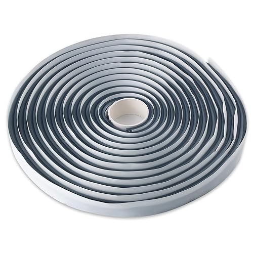 LLPT Cinta selladora de butilo de diámetro de 38 pulgadas x 165 pies cinta de sellado hermética para automóvil camión faros ventana puerta