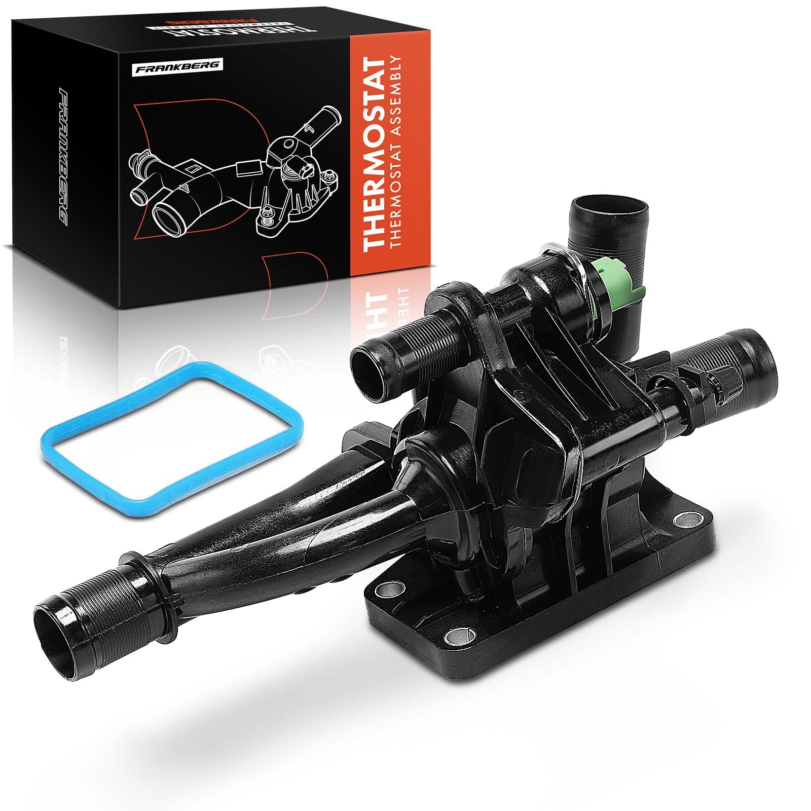 Frankberg Thermostat de liquide de refroidissement, 2 broches, 9660660380